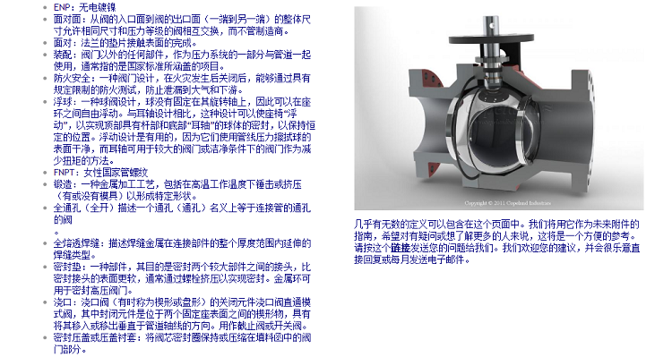 Copeland阀门型号